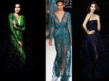 Sonam Kapoor In Forest Green Elie Saab