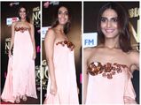 Vaani Kapoor Fails In Nikhil Thampi Gown At Life OK Awards 2014