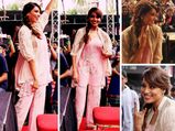 Bipasha Basu Rocks In Pink Nikasha Outfit