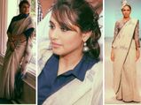 Rani Mukerji Disappoints In Anavila Saree