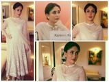 Kareena's White Look In Tarun Tahiliani