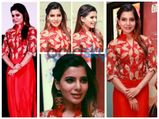 Anamika Khanna Makes Samantha Ruth Prabhu Look Fiery Hot!