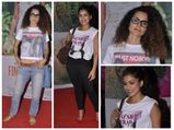 Kangana And Pallavi Sport Causal Look At Finding Fanny Screening 