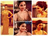 Daisy Shah As Golden Mermaid At Indian Telly Awards