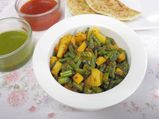 Quick Aloo Beans Sabzi For Working People