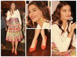 Sonam Kapoor Looks Vibrant In Manish Arora