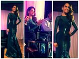 Esha Gupta In Dramatic Amit Aggarwal Gown