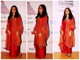 Fiesty Red Hot  Preity Zinta In Sabyasachi 