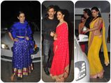 Celebs Add Glamour At Aamir Khan's Diwali Bash
