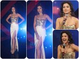 Gauahar Khan Glams Up In Golden Bustier