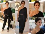 Aditi Rao Hydari Flaunts Lots Of Skin In Michael Kors Suit