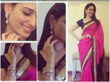 Tamannaah Bhatia Blushes Sweetly In Neeta Lulla Saree