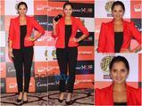 Sania Mirza's Pungent Style At Micromax Event