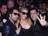 Paris Hilton Wears Salman Khan's Necklace