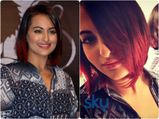 Striking Red: Sonakshi Sinha's New Hair Trend