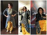 Dramatic Style: Sonakshi Sinha In Bright Suit 