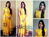 Regina Cassandra Brightens Up In Vasavi Shah Anarkali 
