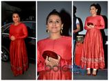 Vidya Balan Oozes Red In Prama