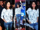 Anushka Sharma's Peppy Look At Movie Promotions