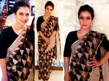 Kajol Wows In Anavila Saree At Brunch Party