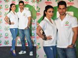Soha Ali Khan In Distressed Jeans At Ariel Event