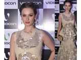 Evelyn Sharma: Mermaid Gown By Rocky S