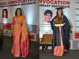 Vidya Balan Receives Her Doctorate Wearing A Kanjeevaram