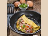 Classic Cheese Omelette For Breakfast