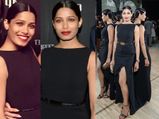 Freida Pinto In Elie Saab At Audemars Piguet Dinner