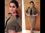Glamorous Taapsee In RuVya by Ruchika and Divya Dress