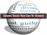 Hurtful Things That Lead To Cheating