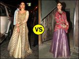 Celebrity Wardrobe Clash: Malaika Arora's Raw Mango Lehenga Versus Aditi Rao's Anarkali Gown