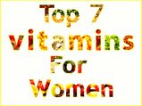Top 7 Vitamins For Women