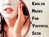 Kaolin Masks For Youthful Skin