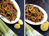 Snack Recipe: Spicy Bhindi Fry