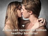 Another Reason Why A Kiss Is Healthy