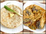 Special Jowar Roti And Brinjal Curry Recipe