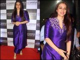 Tabu's New Anita Dongre Purple Kurta Is All You Need To See Today