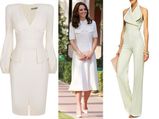 Kate Middleton Shows Us, Girls, How To Style The Wool Crepe Dress