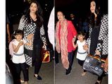 Spotted: Aishwarya Before Leaving For Cannes In A Power Jacket