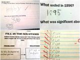Hilarious Answers From Kids During Exams