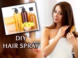 DIY Sugar, Orange/Lemon Oil And Hot Water Hair Spray For Natural Hold