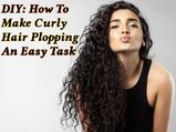 DIY: How To Make Curly Hair Plopping An Easy Task