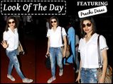 Look Of The Day: Prachi Desai Wore The Cutest Embellished Jeans & Rocked The Airport Style!