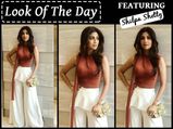 Shilpa Teaches Another Way To Wear Your Wide-Legged Pants