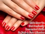 DIY: How To Get Perfectly Decorated Nails In Just A Few Minutes