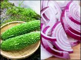Drink Karela And Onion Juice, Watch What Happens To Your Body! 