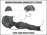 Marichyasana (Marichi's Pose) For Low Back Pain 