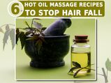 6 Hot Oil Massage Recipes To Stop Hair Fall 