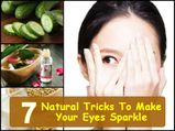 7 Natural Tricks To Make Your Eyes Sparkle 